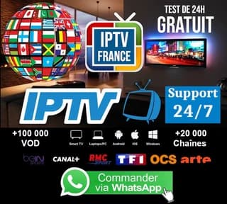 IPTV France ad banner